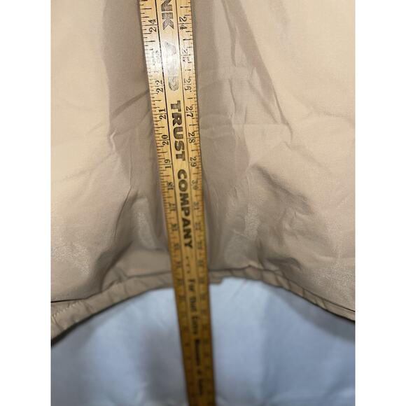 CHOUYATOU Beige Long‎ Coat With Detachable Fur Hat Band Size L New - Picture 5 of 10